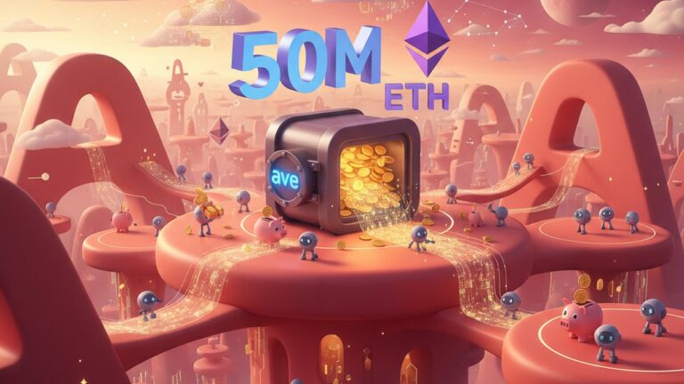 Aave v4 dobra depósitos em um mês e supera US$ 50 milhões no Ethereum
