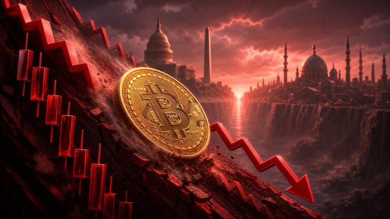 Bitcoin cai abaixo de US$ 77 mil após ultimato de Trump ao Irã