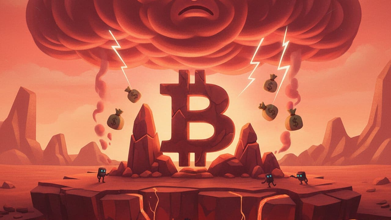 Bitcoin enfrenta zona crítica após saída de US$ 350 milhões dos ETFs