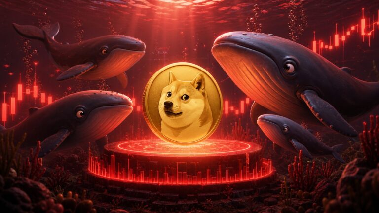 Dogecoin: baleias abrem US$ 3,78 milhões em long perto de US$ 0,10