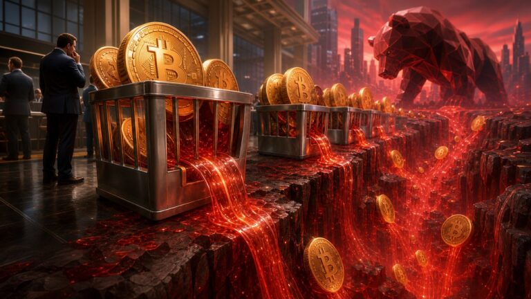 ETFs de Bitcoin perdem US$ 2,8 bilhões em nove dias e batem recorde