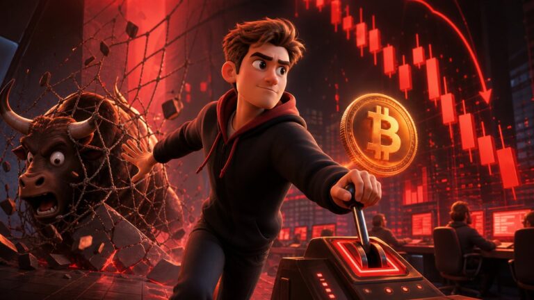 Trader Evaded embolsa US$ 4,6 milhões e abre short de US$ 74,8 milhões em BTC