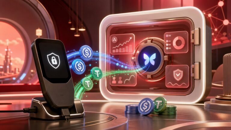 Trezor integra rendimento em USDC e USDT via Morpho na Suite