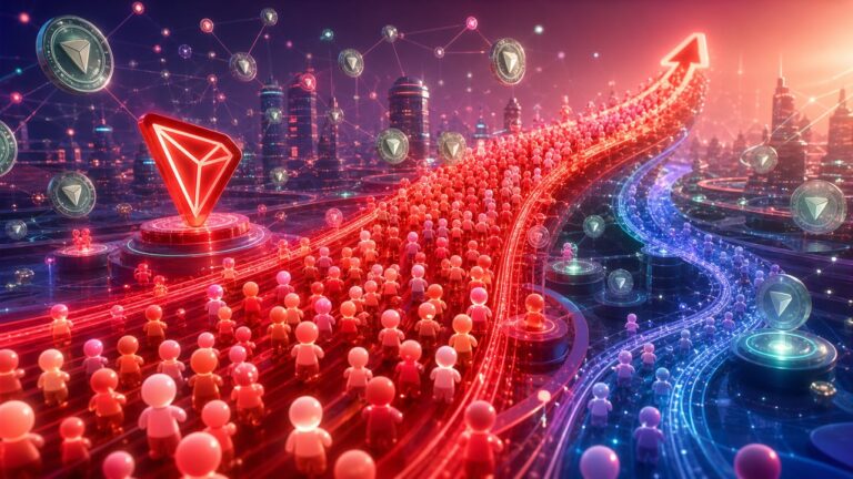 Tron passa Solana e chega a 4,35 milhões de usuários diários com USDT