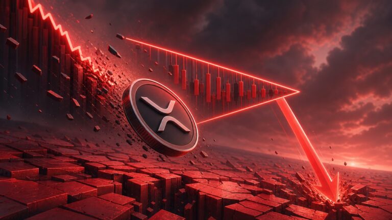 XRP rompe US$ 1,30 e mira US$ 0,63 em padrão bear pennant