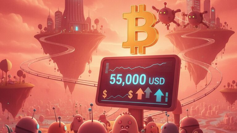 Apostas em Bitcoin a US$ 55 mil avançam após Fed hawkish