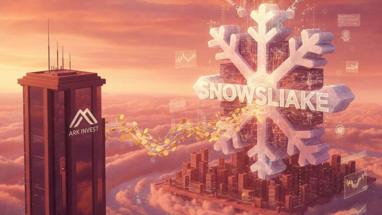 ARK Invest aporta US$ 52 milhões em Snowflake e reforça aposta em IA
