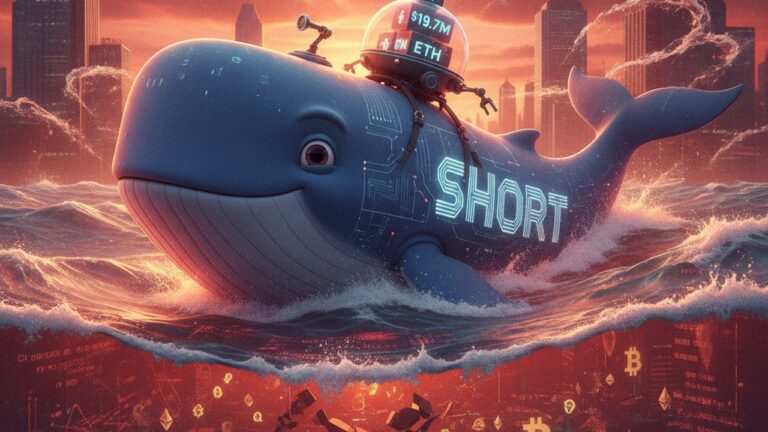 Baleia que shortou crash de outubro volta com short de US$ 19,7 milhões em ETH