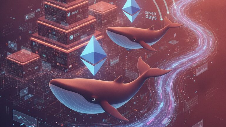 Baleias sacam US$ 800 milhões em ETH de exchanges em sete dias