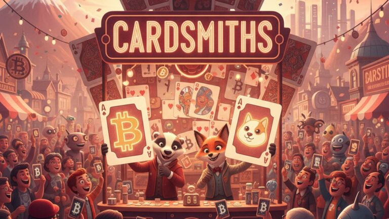 Cardsmiths sorteia Bitcoin e Dogecoin em cartas colecionáveis dos EUA