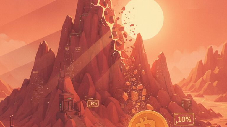 Dificuldade de mineração do Bitcoin cai 10% no 11º maior ajuste da história