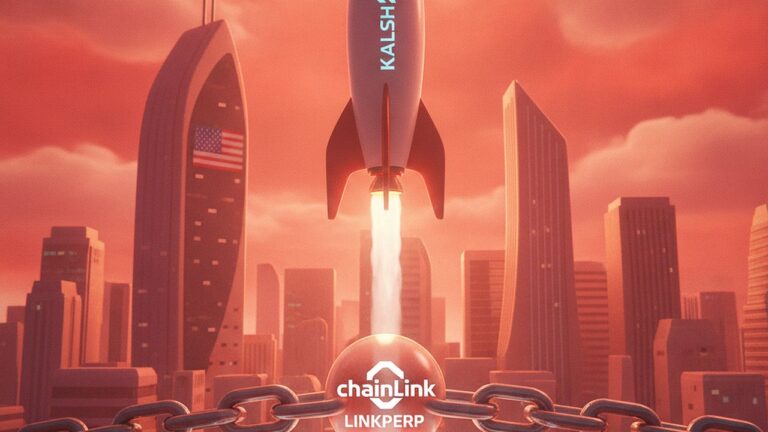 Kalshi lança LINKPERP, 1º perpétuo regulado de Chainlink nos EUA
