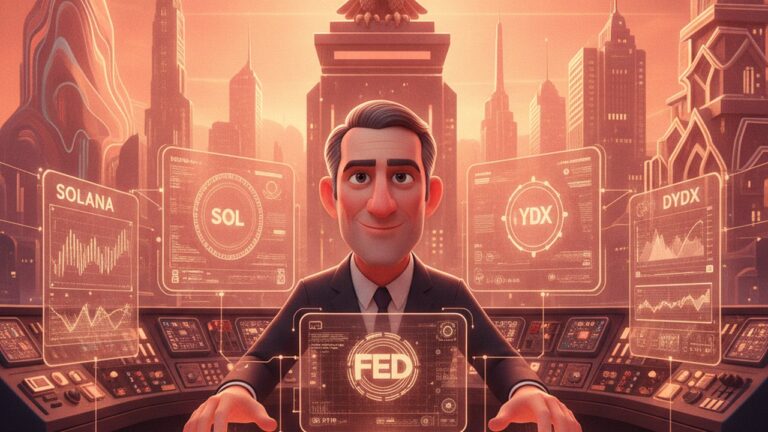 Kevin Warsh assume Fed com portfólio em Solana e dYdX