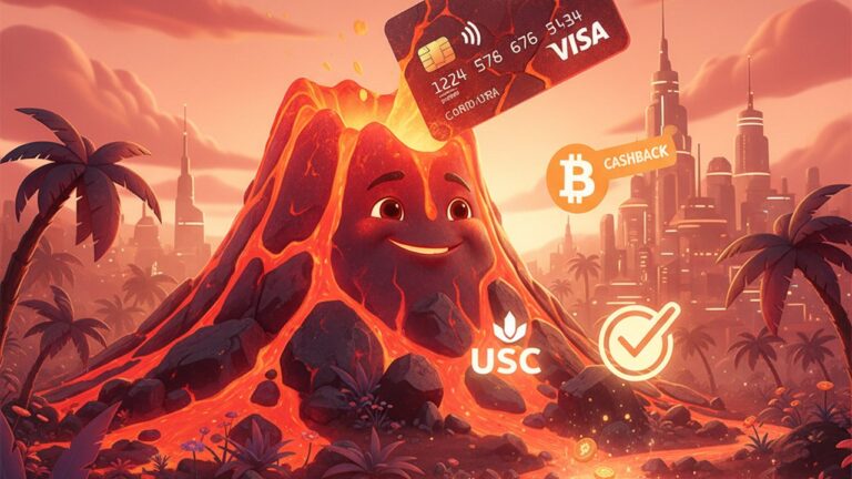 Lava lança cartão Visa com cashback em Bitcoin e aceita USDC