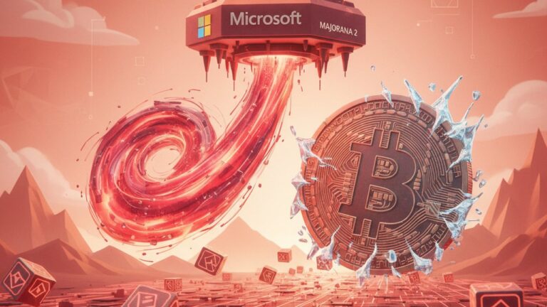 Majorana 2 da Microsoft acelera ameaça quântica ao Bitcoin