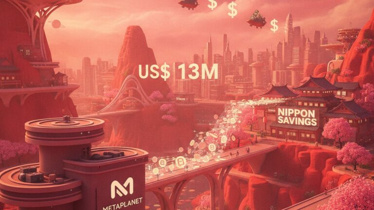 Metaplanet paga US$ 13 milhões por corretora e mira poupança japonesa