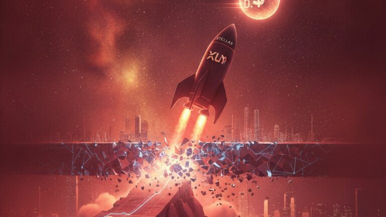 Stellar dispara 4% e rompe resistência de meses: XLM mira US$ 0,30