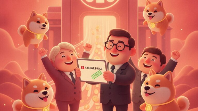 T. Rowe Price recebe aval da SEC para ETF cripto com SHIB e DOGE