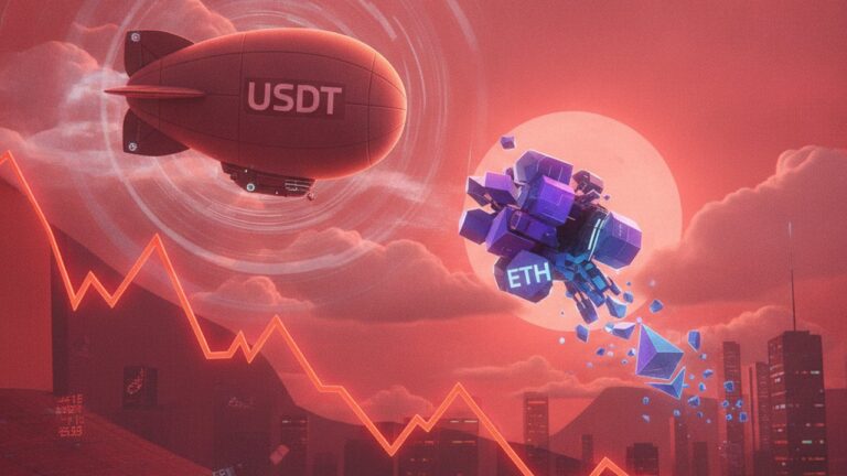 Tether ultrapassa Ethereum em valor de mercado