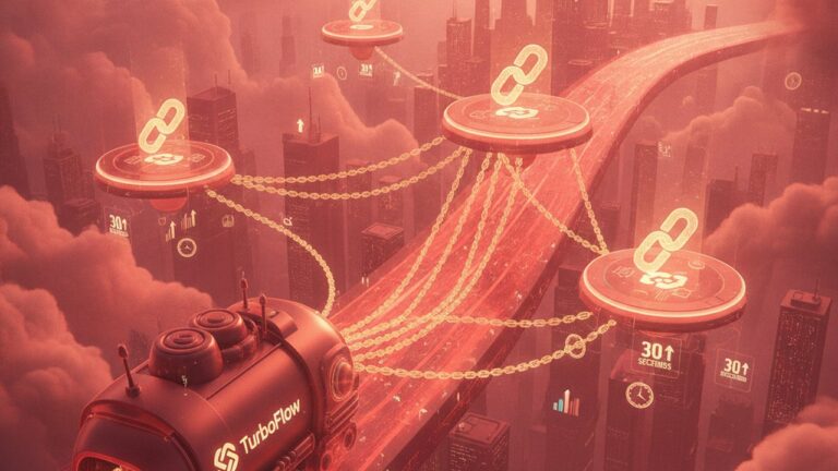 TurboFlow integra Chainlink para mercados de previsão de 30 segundos
