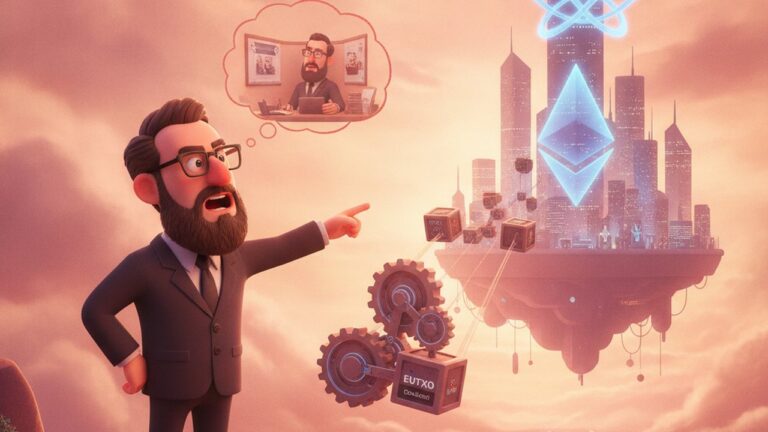 Hoskinson acusa Ethereum de copiar EUTXO do Cardano