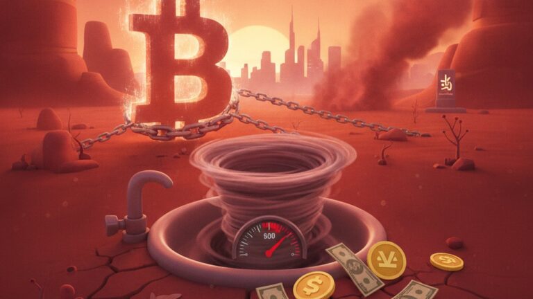 Oferta de stablecoins encolhe US$ 3 bilhões ao mês e trava Bitcoin