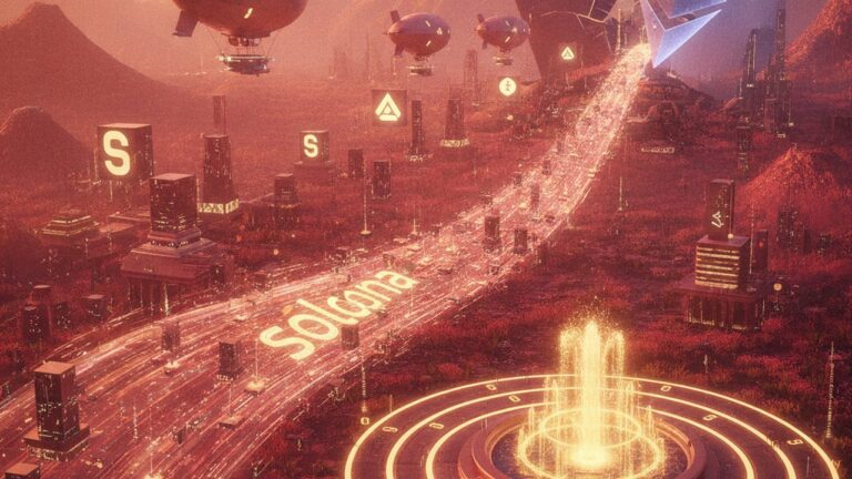 Solana lidera receita de dApps por 9 trimestres seguidos e supera Ethereum